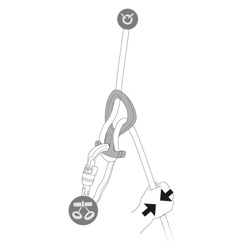 osma PETZL PIRANA CLUB Green