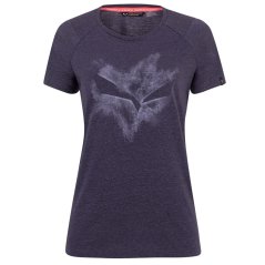 tričko SALEWA PURE CHALK DRY W T-Shirt Navy Blazer Melange