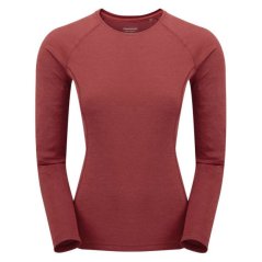 triko MONTANE Womens DART LONG SLEEVE T-Shirt Uluru Red