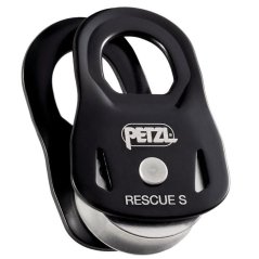 kladka PETZL RESCUE S Black