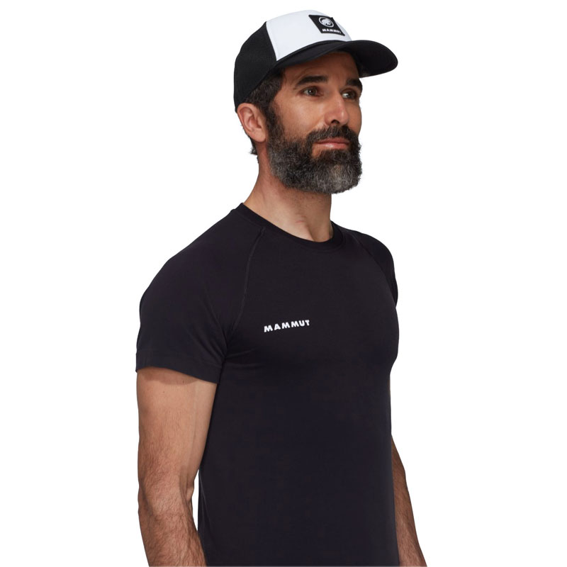 šiltovka MAMMUT CRAG CAP LOGO White-Black S/M