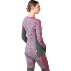 tričko KARI TRAA ELSE Long Sleeve Sage Green