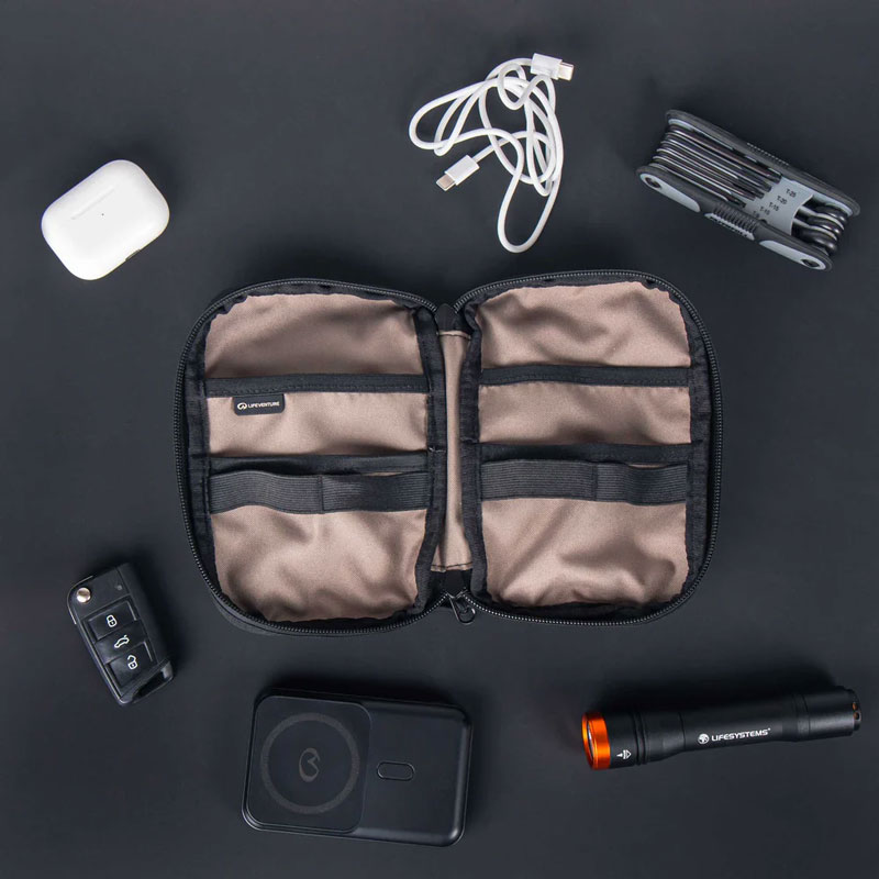 cestovní pouzdro LIFEVENTURE X-PAC GEAR POUCH Black