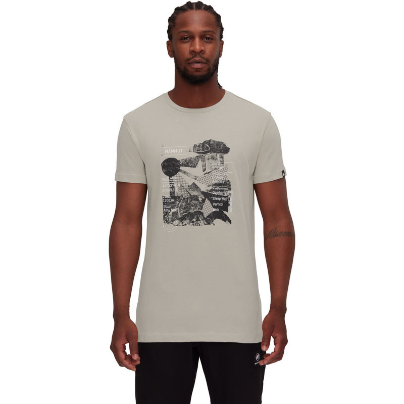 tričko MAMMUT MASSONE T-Shirt Men Rocks Savannah