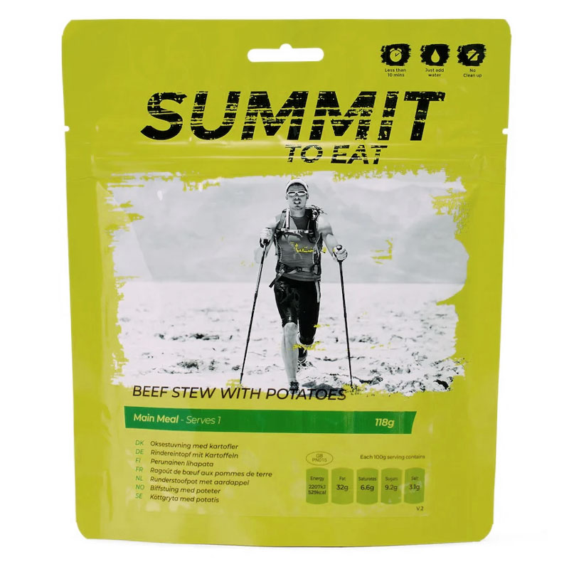 strava SUMMIT TO EAT Dušené hovězí s bramborami 118g