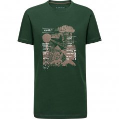tričko MAMMUT MASSONE T-Shirt Men Rocks Woods