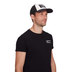 šiltovka MAMMUT BASEBALL MESH CAP Black-White L-XL
