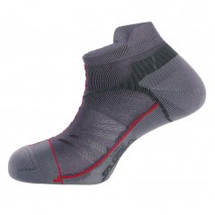 ponožky SALEWA Lite Trainer Sock Ombre Blue/Tango Red