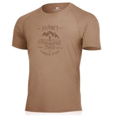 tričko LASTING JOURNEY Merino Wool 160g Men Brown