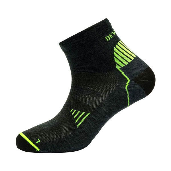 ponožky DEVOLD Running Ankle Sock 41-43 Dark Grey