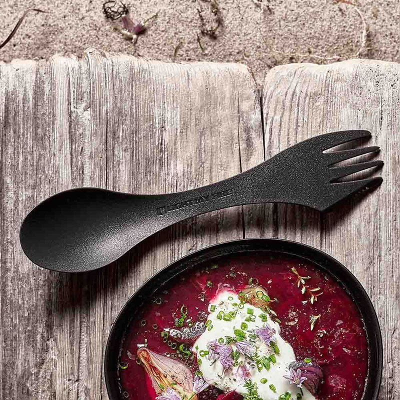 príbor LIGHT MY FIRE SPORK ORIGINAL 17cm SlatyBlack