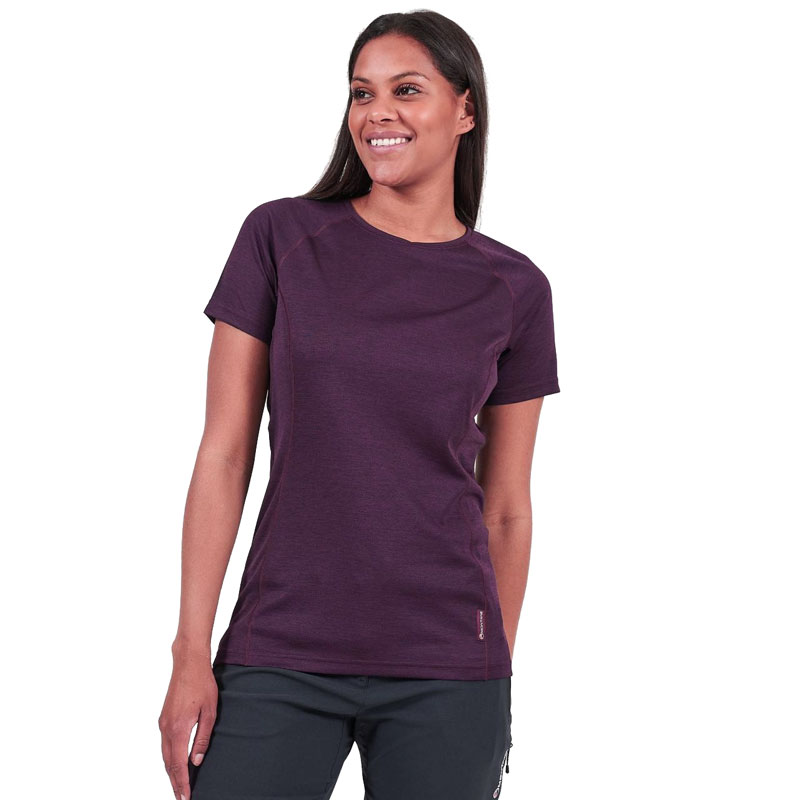 tričko MONTANE Womens DART T-Shirt Saskatoon Berry