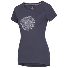 tričko OCÚN RAGLAN T Women Dark Grey India Ink Mandala