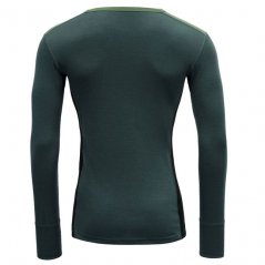 tričko DEVOLD LAUPAREN Merino 190 Shirt Man Forest/Woods/Black