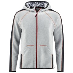 mikina RED CHILI WO Jolon ZIP Hoody Grey Melange