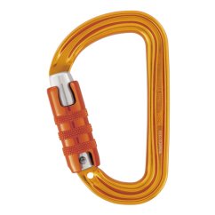 karabína PETZL SM´D TRIACT-LOCK Yellow