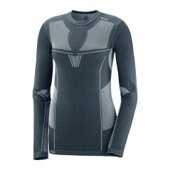 tričko SALOMON Primo Warm Seamless Tee W Night Sky L