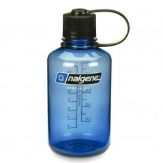 fľaša NALGENE Narrow Mouth 0.5 L Blue