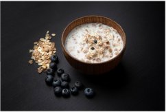 jídlo REAL TURMAT Müsli s borůvkami a vanilkou 112g