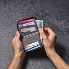 peněženka LIFEVENTURE RFiD BI-FOLD WALLET Navy