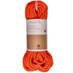 lano MAMMUT 8.7 ALPINE SENDER DRY 60m Vibrant Orange-Ocean