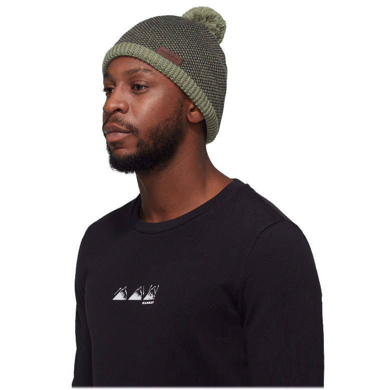 čiapka MAMMUT SNOW Beanie Marsh-Black