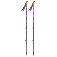 turistické hole PINGUIN ASCENT FL CORK 63-135cm Violet