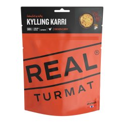 jídlo REAL TURMAT Kuře na kari s rýží 132g