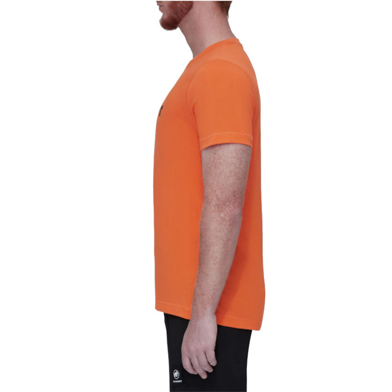 triko MAMMUT CORE T-Shirt Men Logo Dark Tangerine