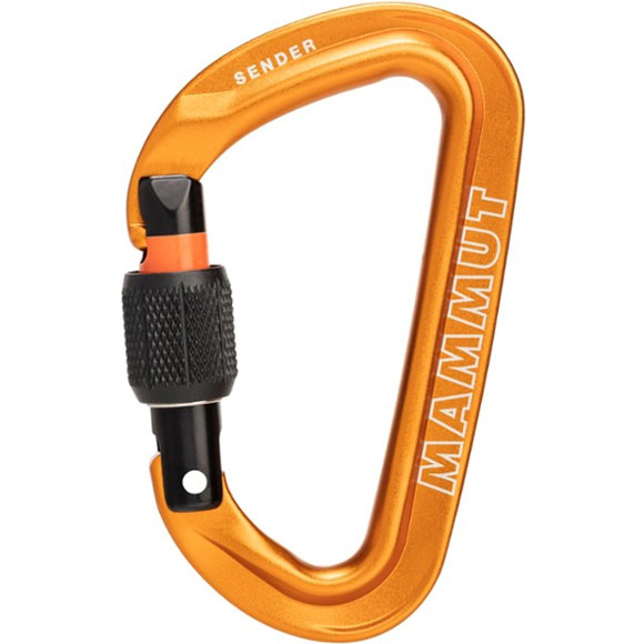 karabina MAMMUT SENDER ScrewGate Gold