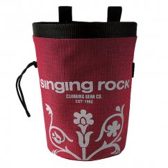 vrecko SINGING ROCK Chalk Bag L Red