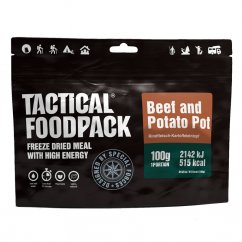 jídlo TACTICAL FOODPACK hovězí maso s bramborami 100g