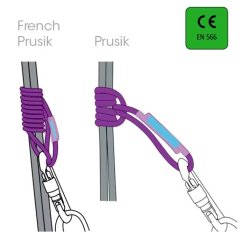 prusík BEAL JAMMY 50cm Grey