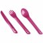 príbor LIFEVENTURE Ellipse Cutlery Set Pink