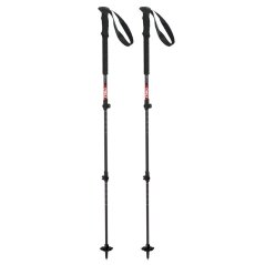 palice TSL Outdoor HIKING CARBON 3 Cross Twist Black/Red