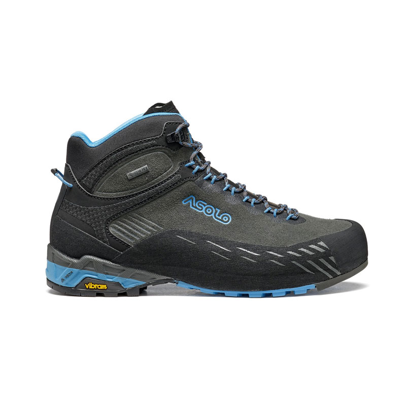 obuv ASOLO ELDO MID LTH GV ML Graphite/Blue Moon