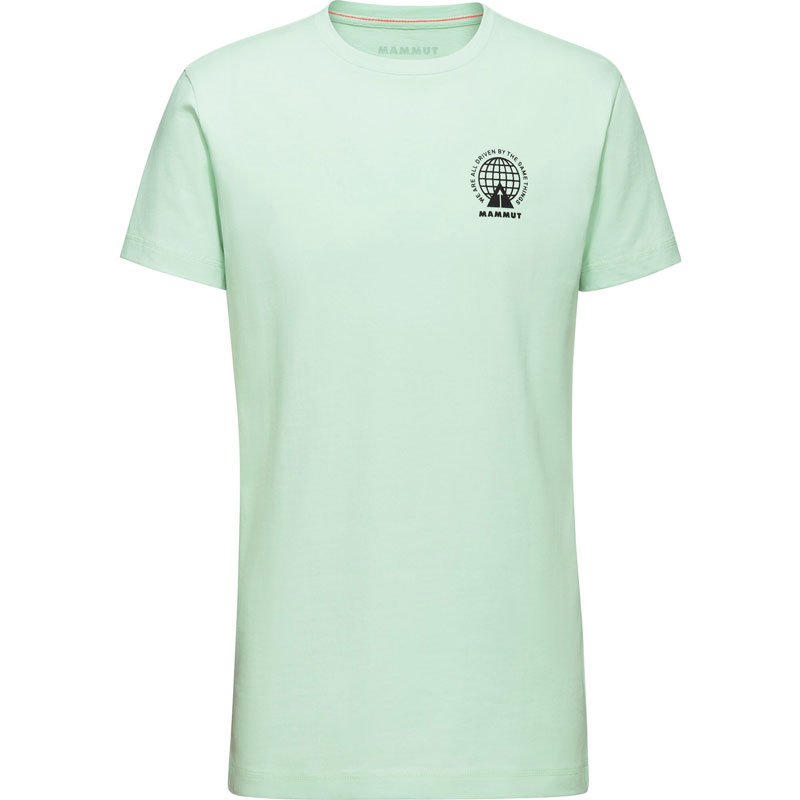 tričko MAMMUT MASSONE T-Shirt Men Emblems Neo Mint