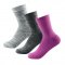 ponožky DEVOLD Daily Medium Women Sock 3 Pack 36-40 Anemone Mix