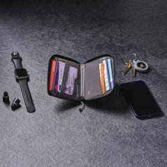 peněženka LIFEVENTURE RFiD BI-FOLD WALLET Grey