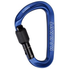 karabína MAMMUT CLASSIC HMS ScrewGate Blue