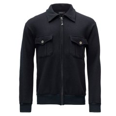 svetr DEVOLD BLAATROIE JACKET Man Deep Marine XL