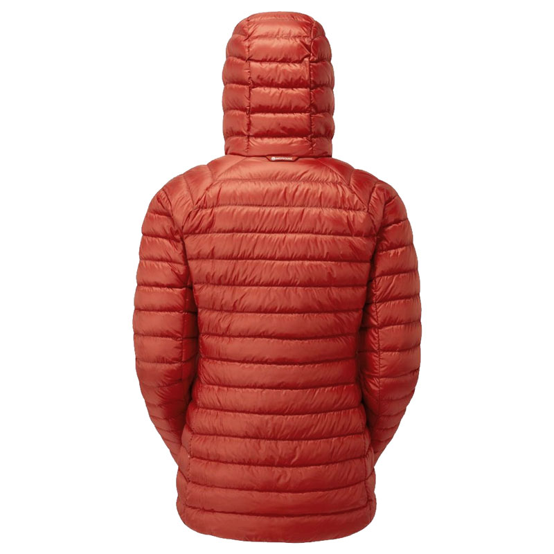 bunda MONTANE Womens Anti-Freeze Hoodie Jacket Saffron Red