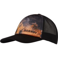 šiltovka MAMMUT CRAG CAP SENDER Black-Tangerine L-XL