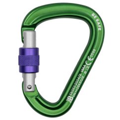 karabína BEAL BE SAFE SCREW Matt Green