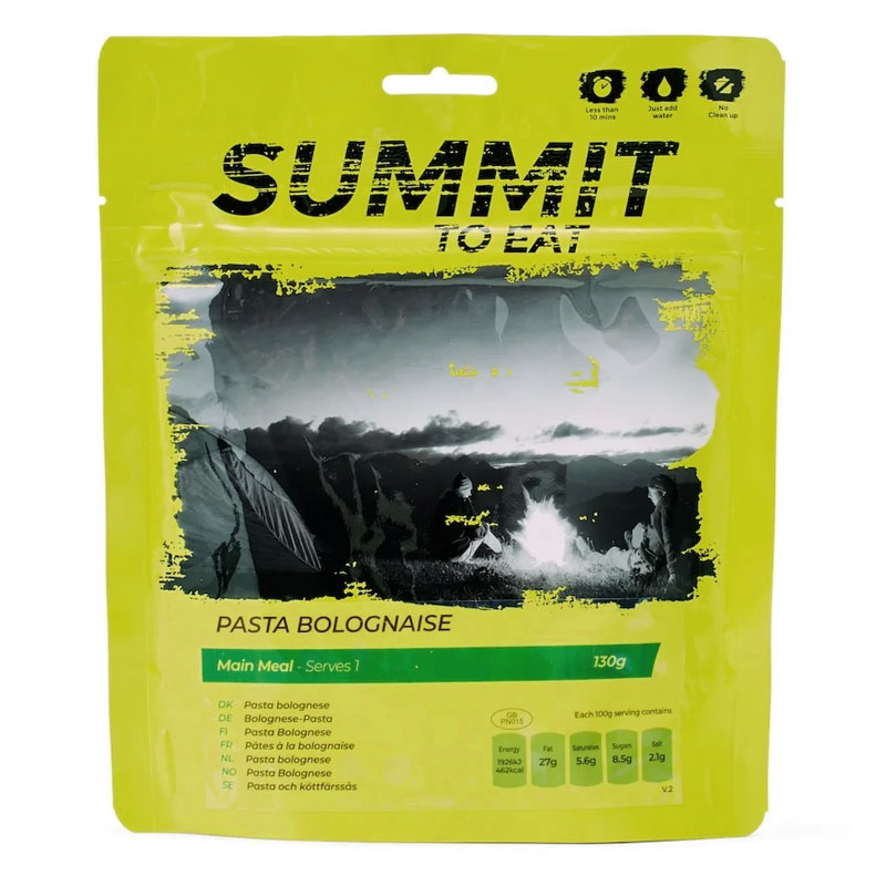 strava SUMMIT TO EAT Boloňské těstoviny 130g