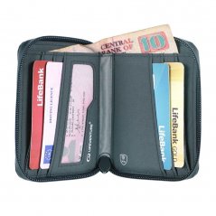 peněženka LIFEVENTURE RFiD Bi-Fold Wallet Grey