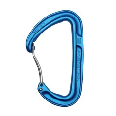 karabina SINGING ROCK COLT WIRE Bent Blue