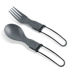 příbor GSI TEKK FOLDING CUTLERY SET Grey