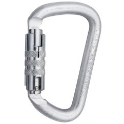 ocelová karabina CAMP STEEL D PRO 2Lock