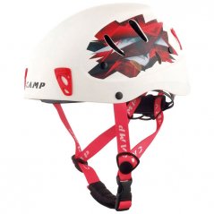přilba CAMP Armour White/Red 54-62cm